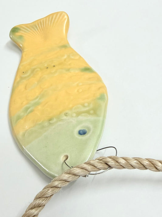 CERAMIC HANDMADE FISH STRINGER #3