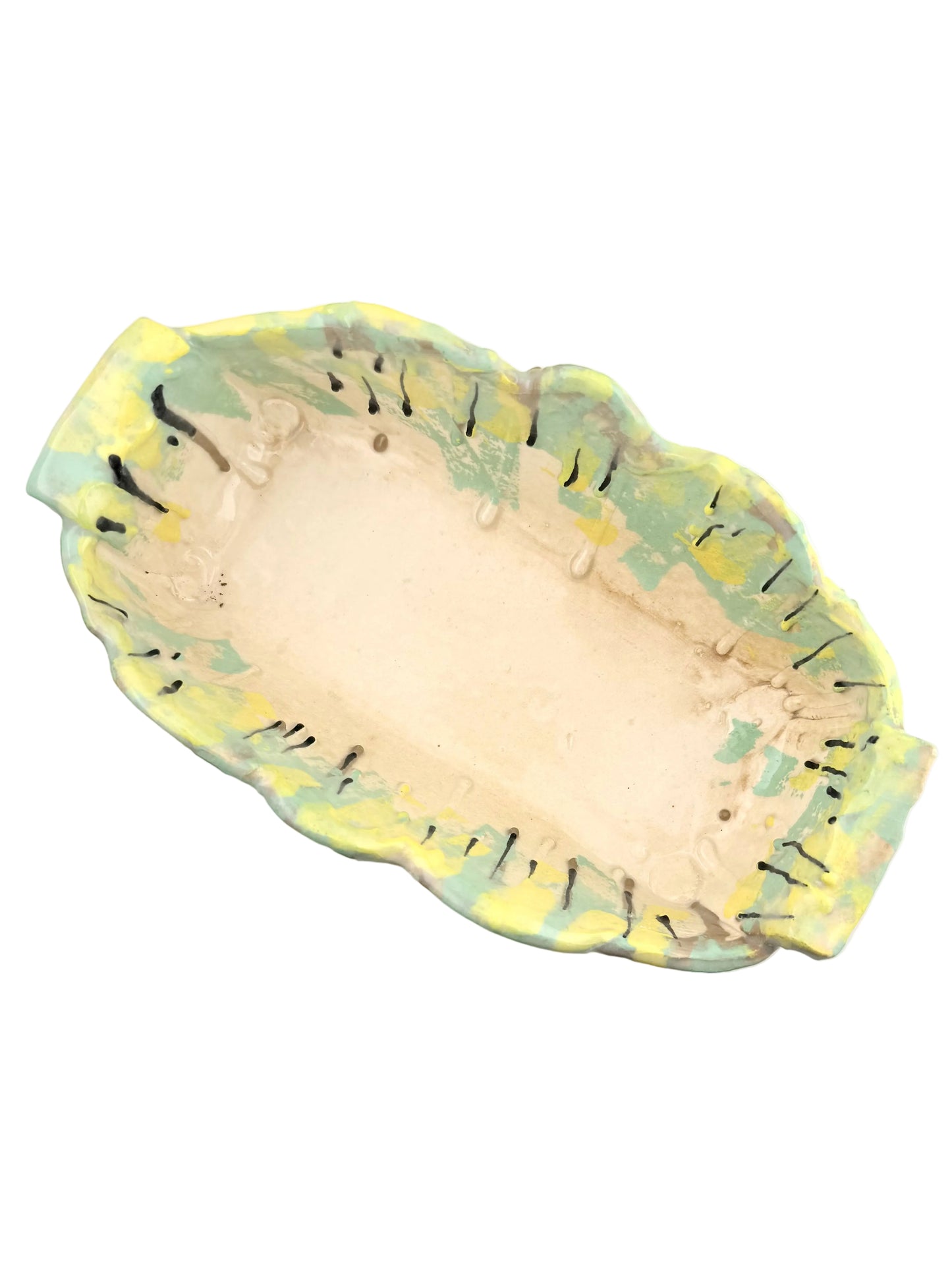 BANANA SPLIT CERAMIC DISH #2
