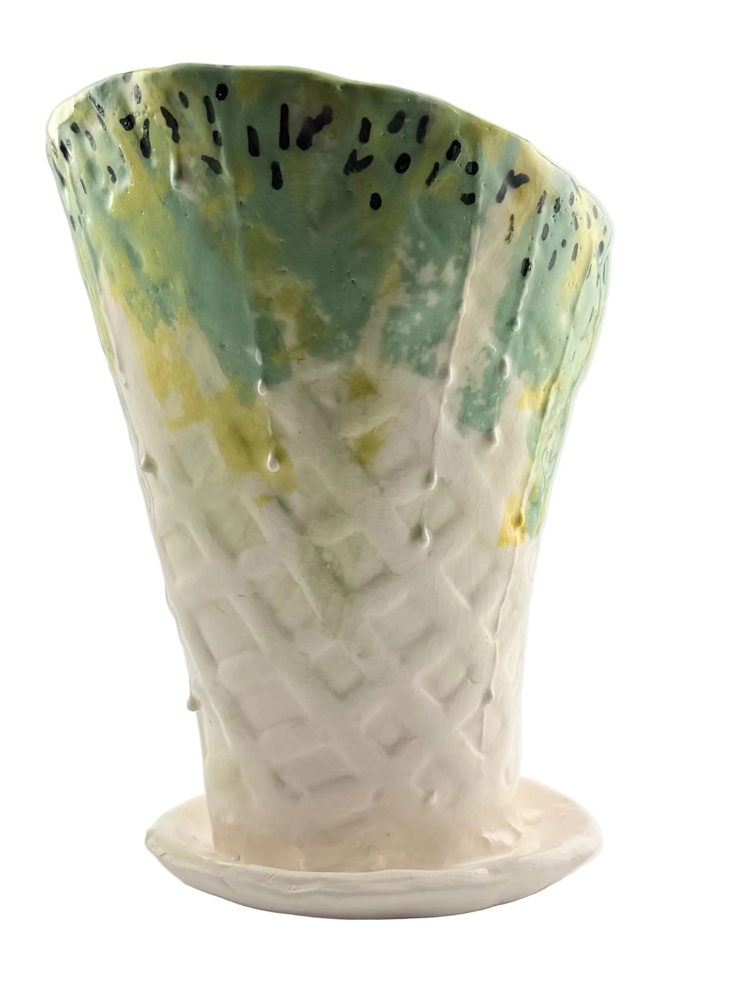 LARGE ICE CREAM CERAMIC DISH #2