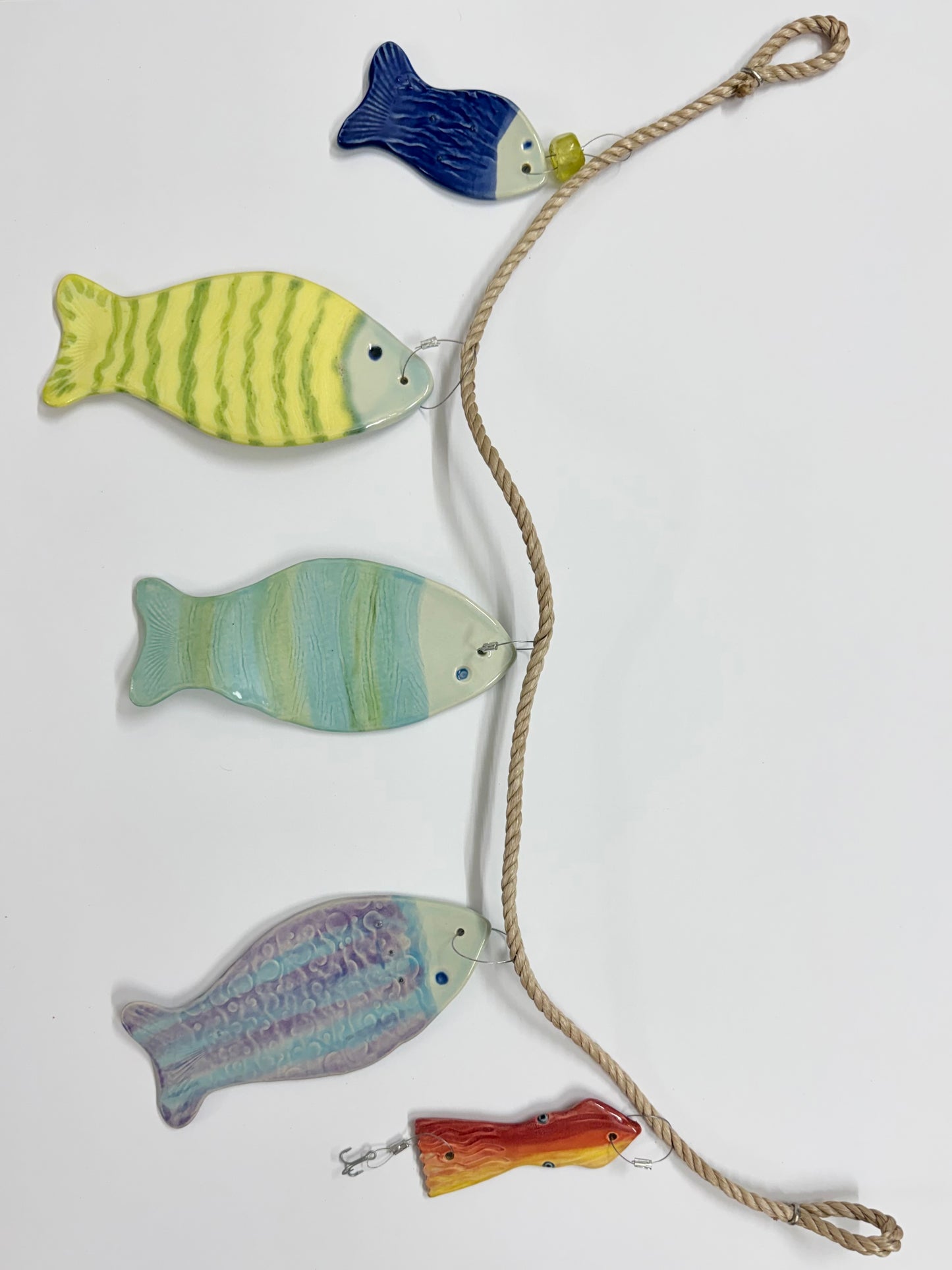 CERAMIC HANDMADE FISH STRINGER #4