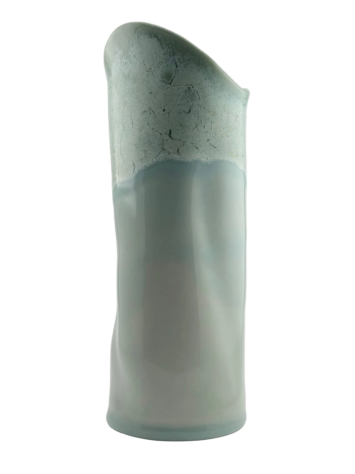 CERAMIC SUMMER BLUES VASE