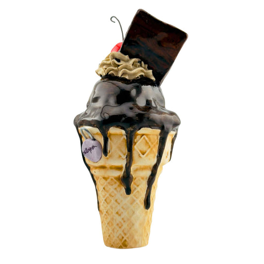 CHOCOLATE ICE CREAM CONE