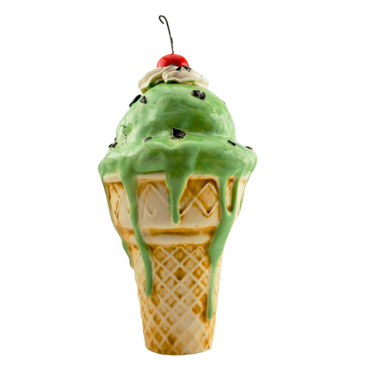 MINT CHOCOLATE CHIP ICE CREAM CONE