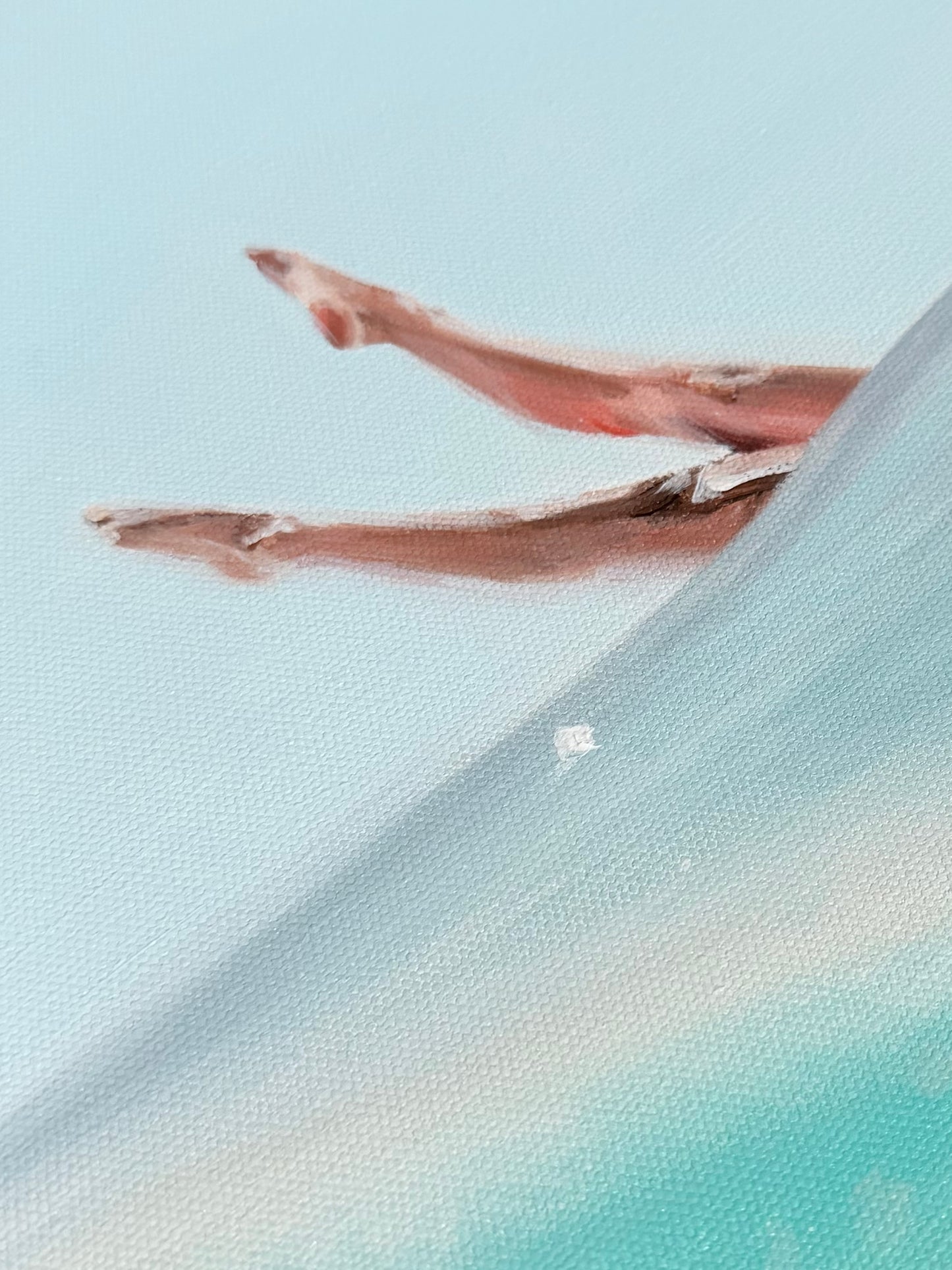 SANDY BOTTOM 16"X20" ORIGINAL