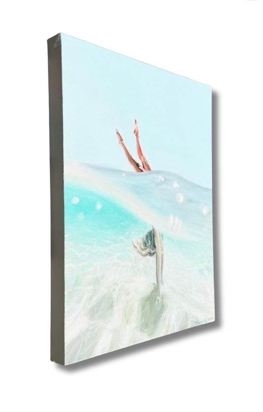 SANDY BOTTOM 16"X20" ORIGINAL