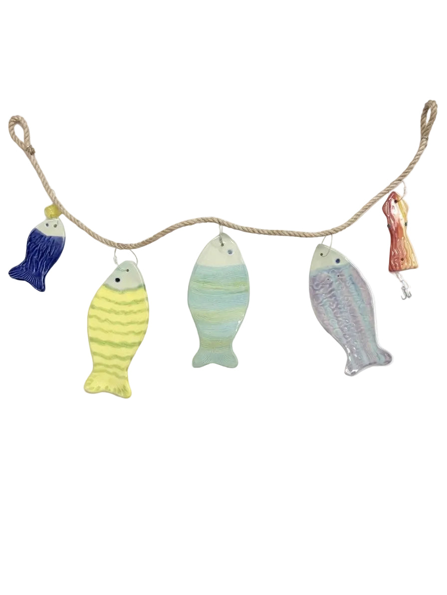CERAMIC HANDMADE FISH STRINGER #4