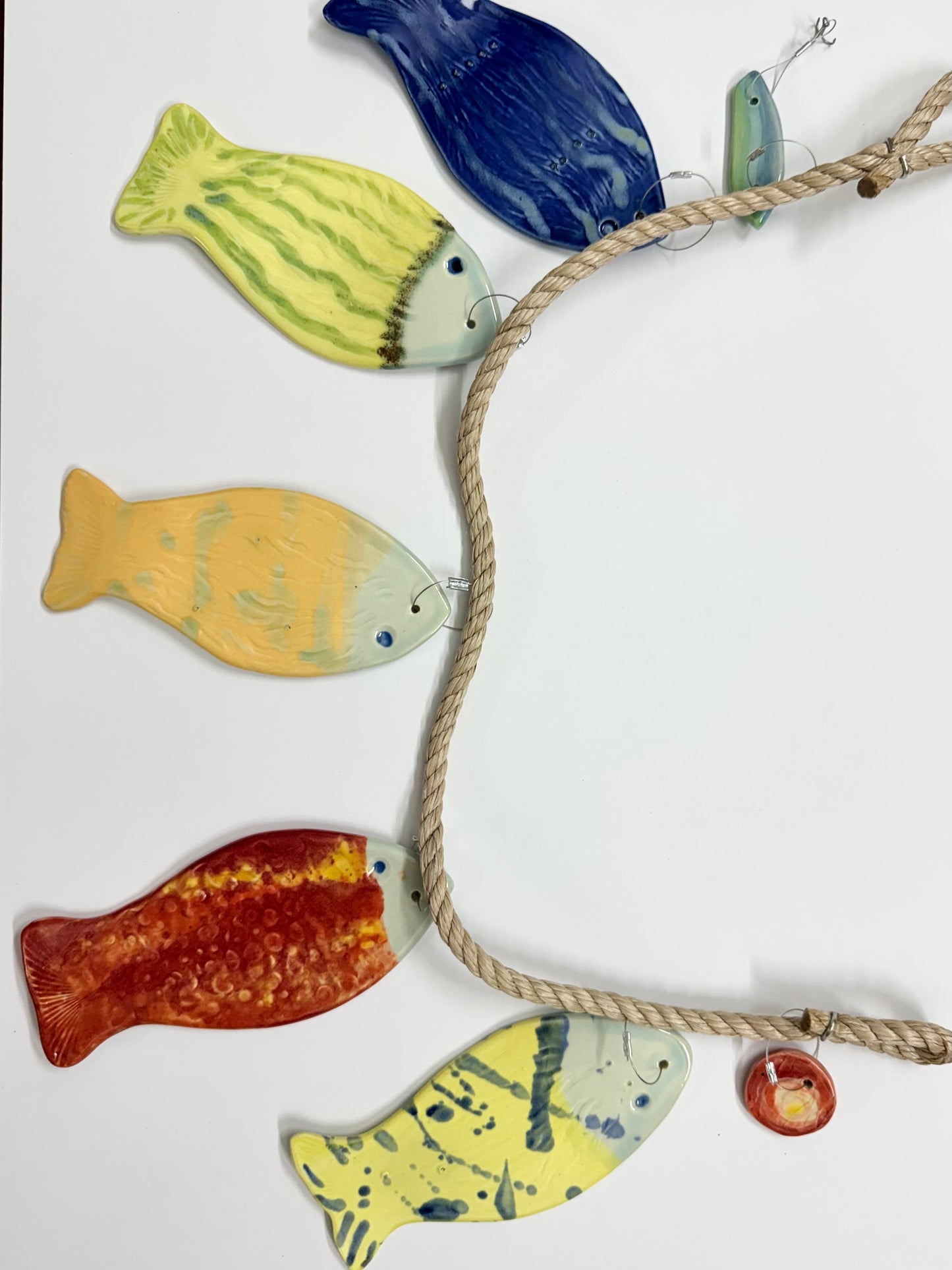 CERAMIC HANDMADE FISH STRINGER #2