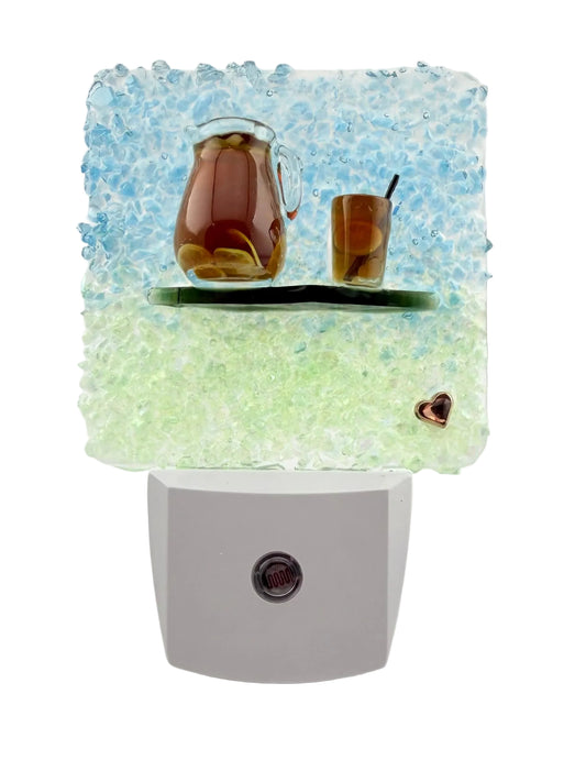 ICE TEA CRUSHED GLASS NIGHT LIGHT
