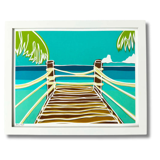 COCKTAIL HOUR 12"X15" FRAMED PRINT