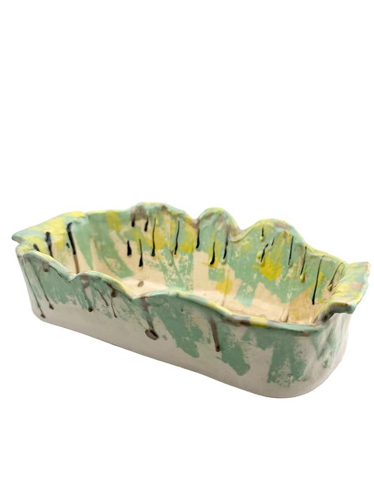BANANA SPLIT CERAMIC DISH #2