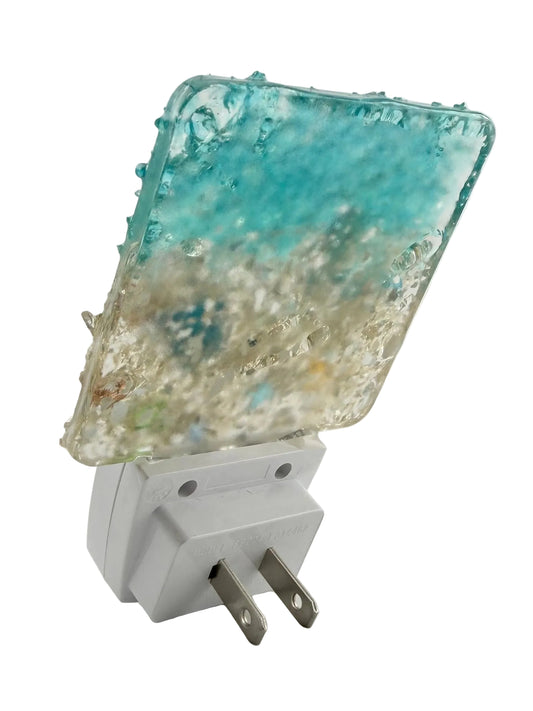 BEACH DAYS CRUSHED GLASS NIGHT LIGHT