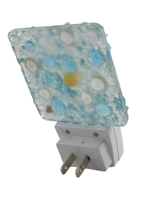 RUBBER DUCKY CRUSHED GLASS NIGHT LIGHT