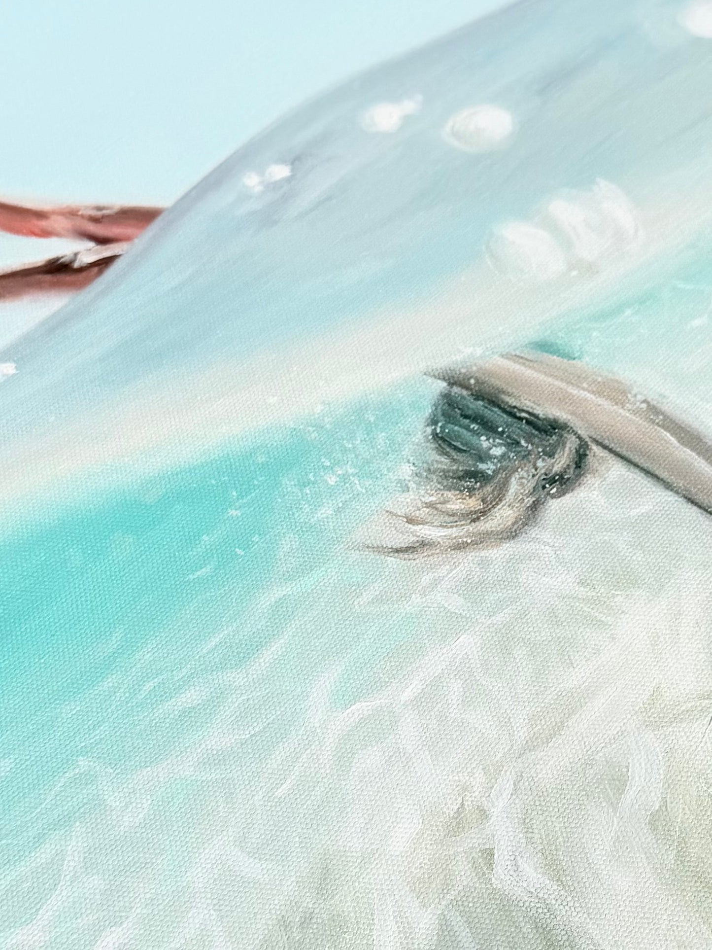 SANDY BOTTOM 16"X20" ORIGINAL