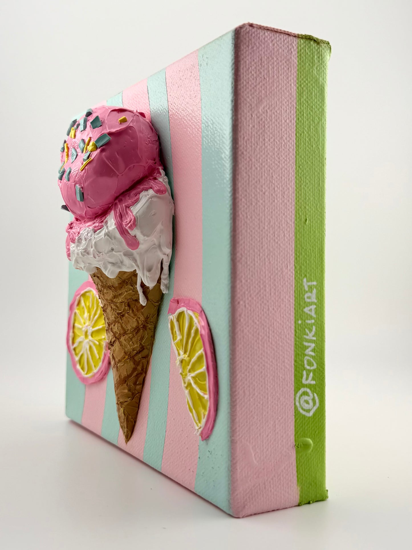 Strawberry Lemonade Ice Cream Original