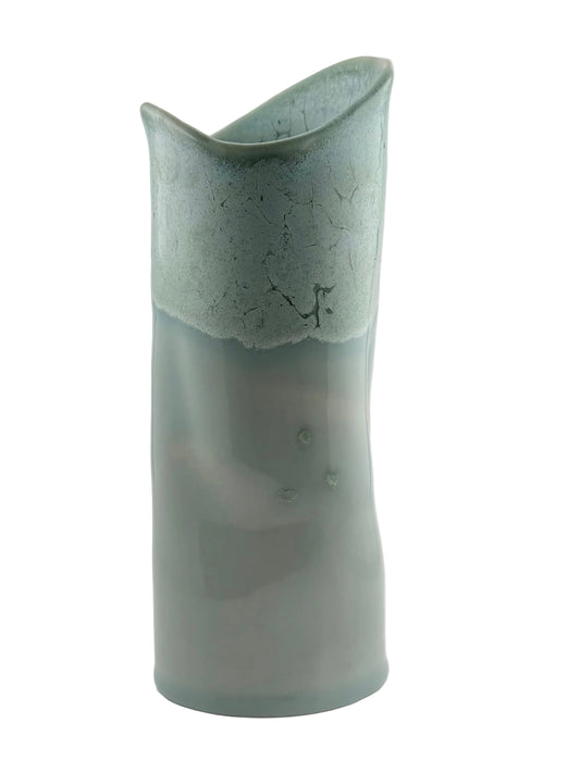 CERAMIC SUMMER BLUES VASE
