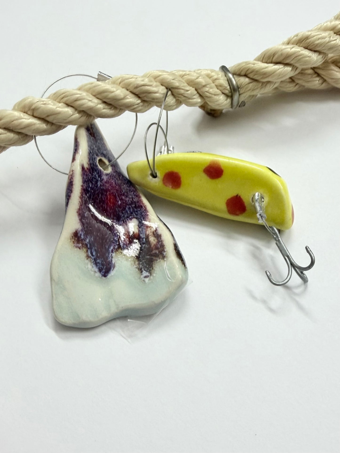 CERAMIC HANDMADE FISH STRINGER #1
