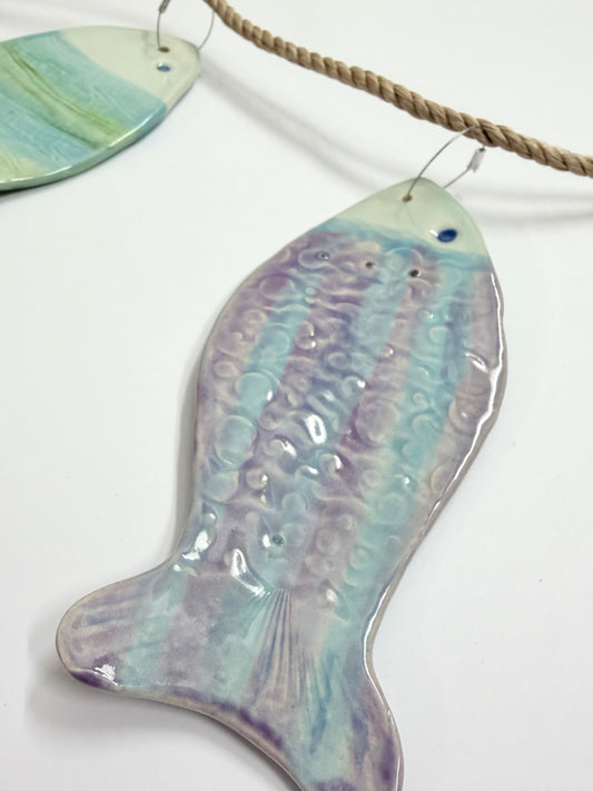 CERAMIC HANDMADE FISH STRINGER #4