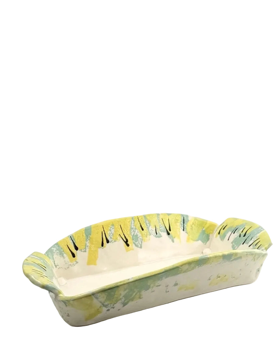 LARGE BANANA SPLIT CERAMIC DISH #2