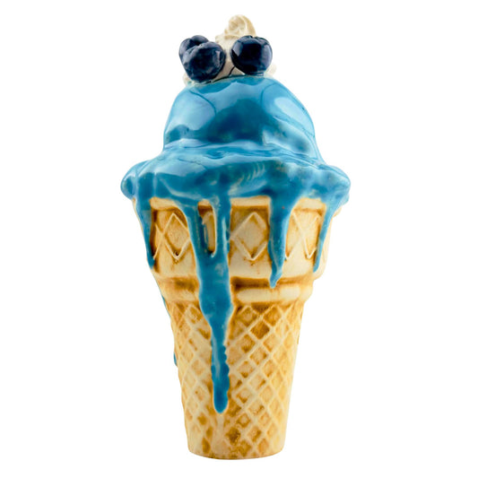 BLUEBERRY ICE CREAM CONE