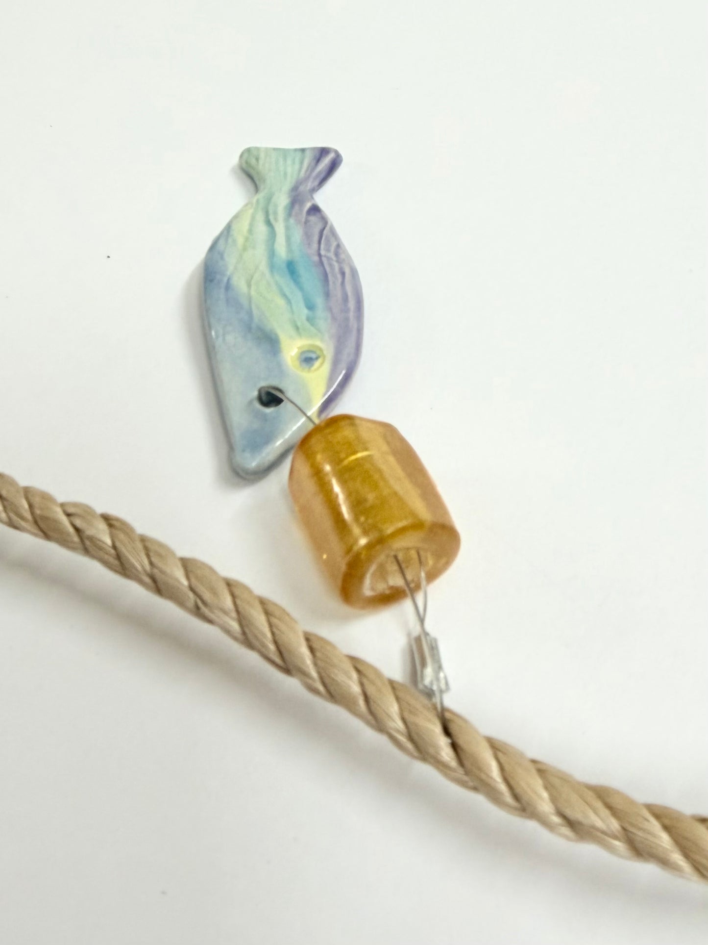 CERAMIC HANDMADE FISH STRINGER #3