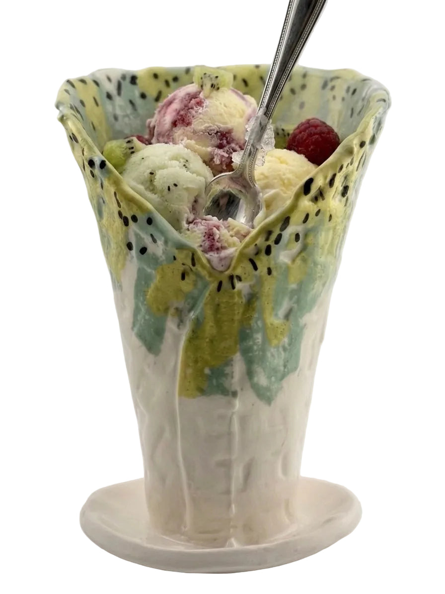 ICE CREAM CERAMIC DISH #2