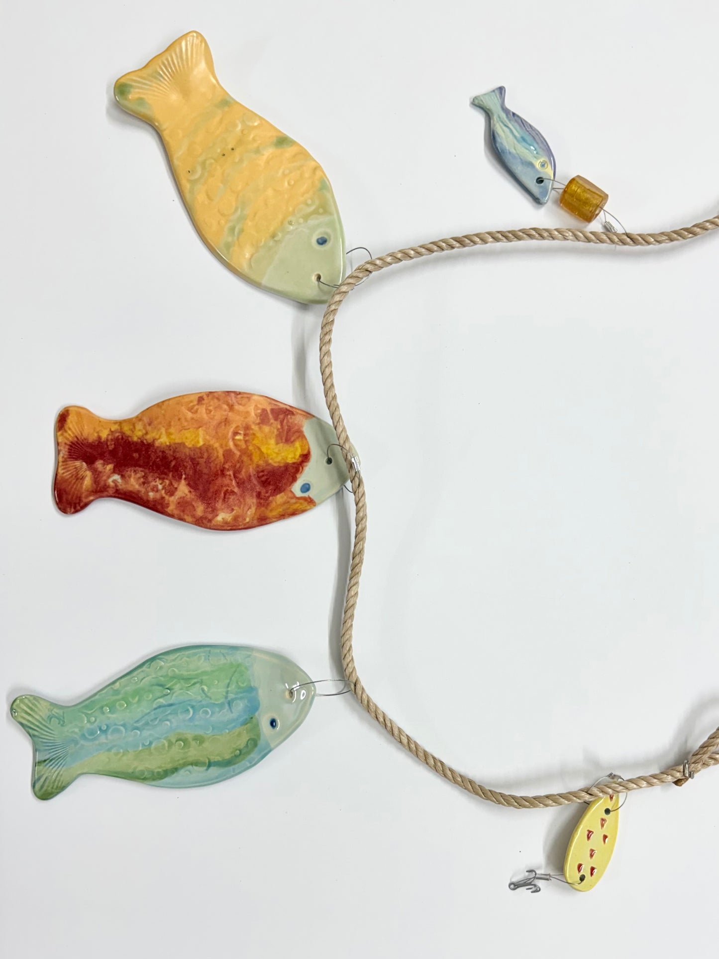 CERAMIC HANDMADE FISH STRINGER #3