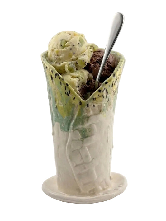 ICE CREAM CERAMIC DISH #1