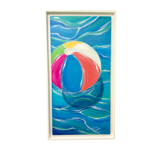 30 x 60 "Endless Summer" Acrylic Original Framed