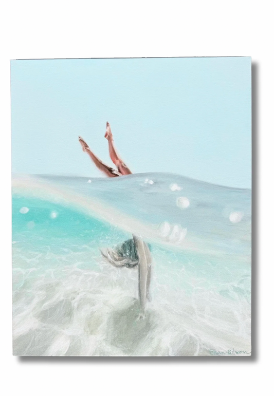 SANDY BOTTOM 16"X20" ORIGINAL