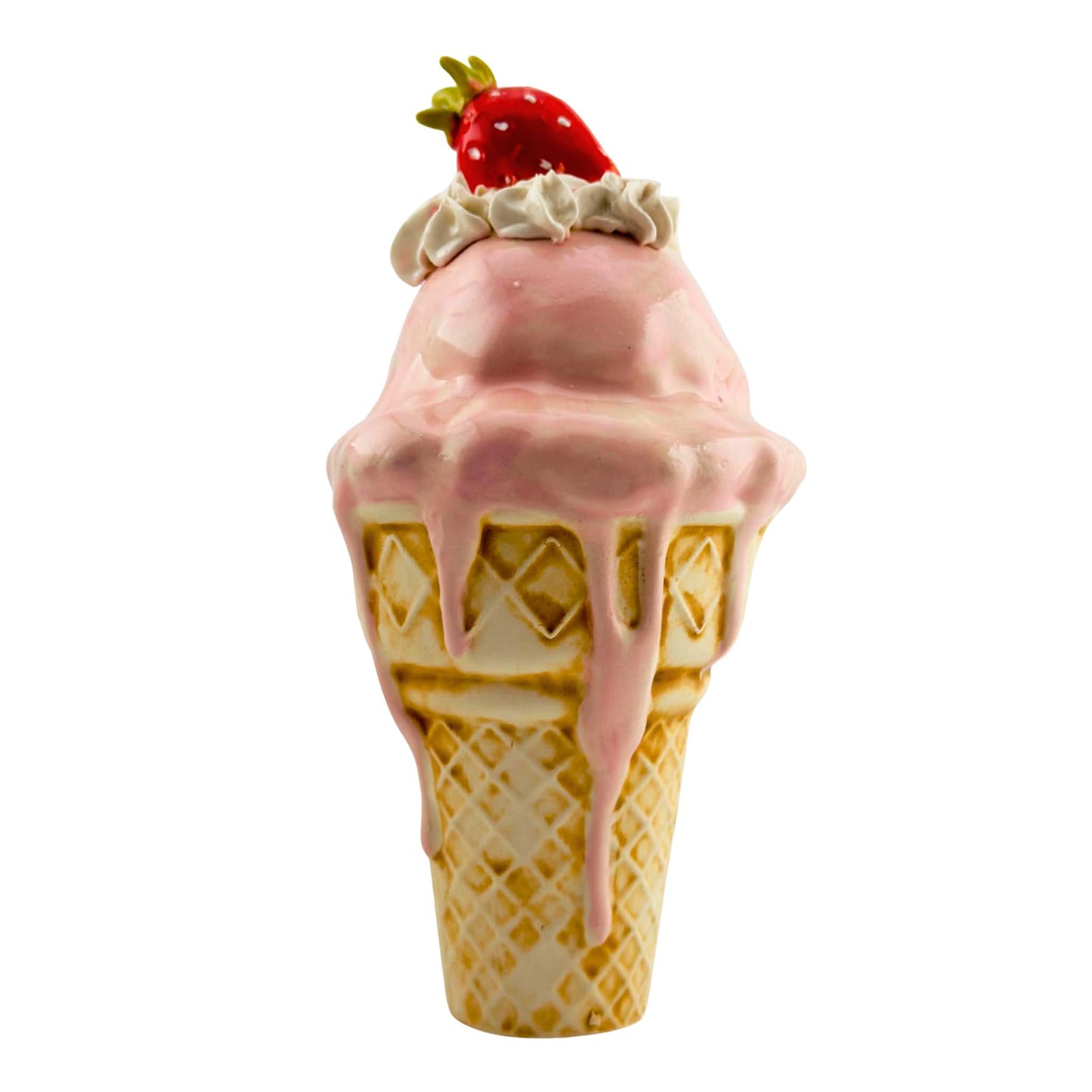 STRAWBERRY ICE CREAM CONE